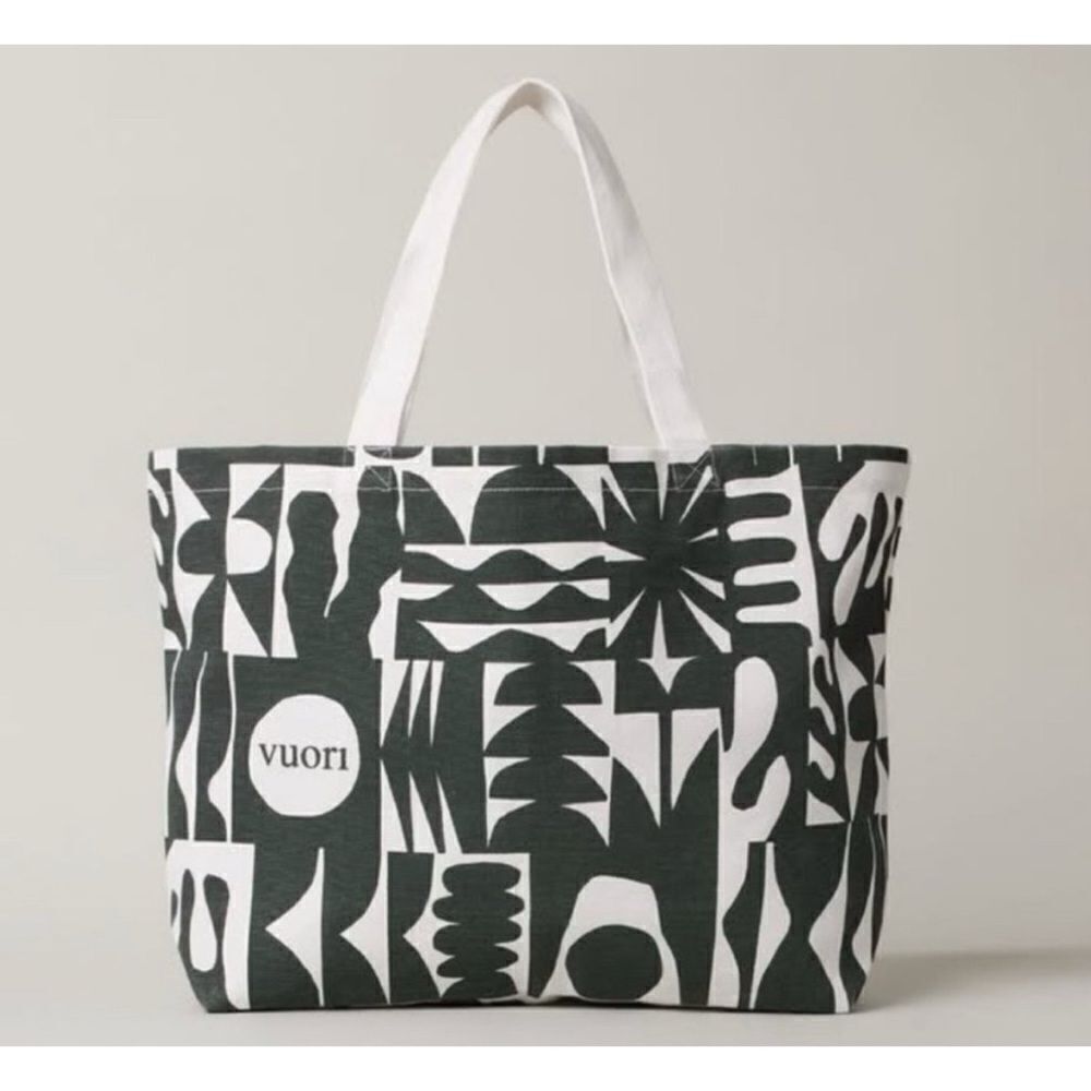 Vuori Canvas Tote Bag Limited Edition Large NWOT